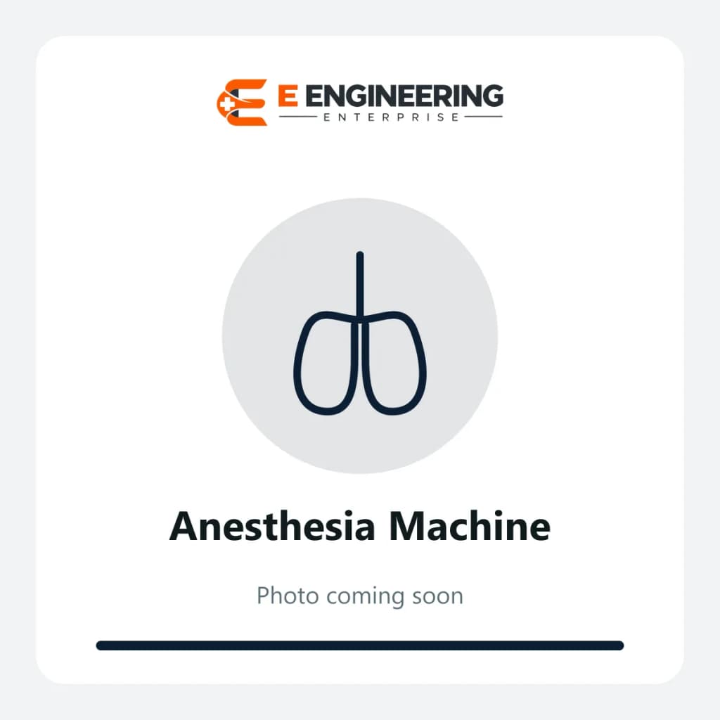 Anesthesia machine for wards, ICUs and home-care settings. Ask us for a quotation.