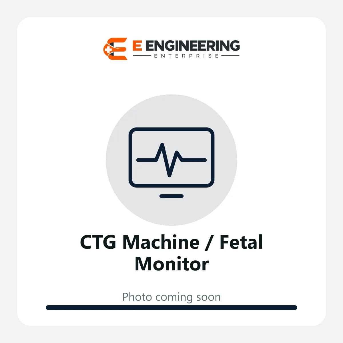 CTG / fetal monitor — quoted on request.