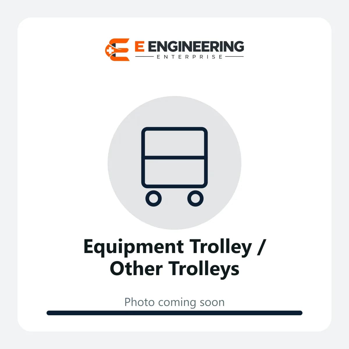 Equipment trolley, available to quote for hospitals and clinics.