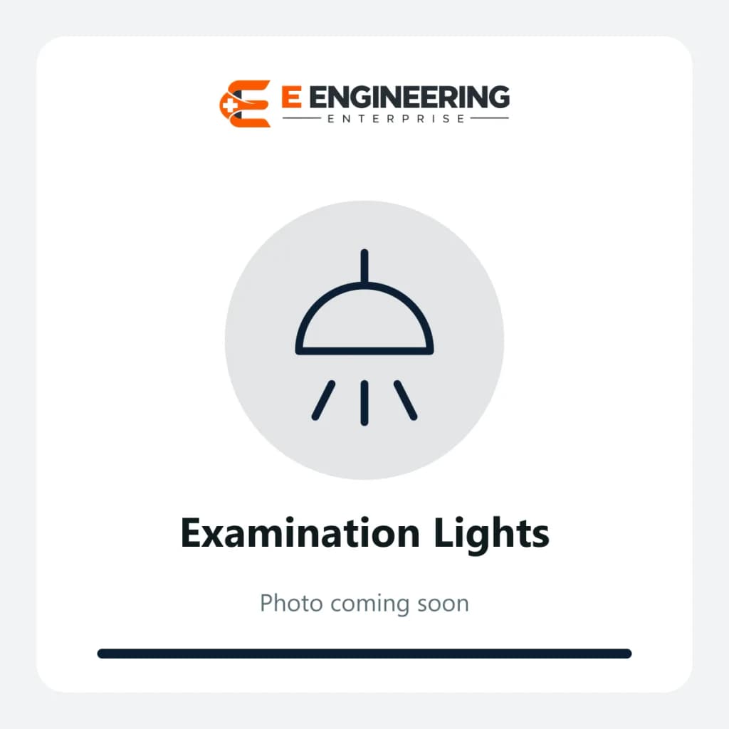examination light — quoted on request.