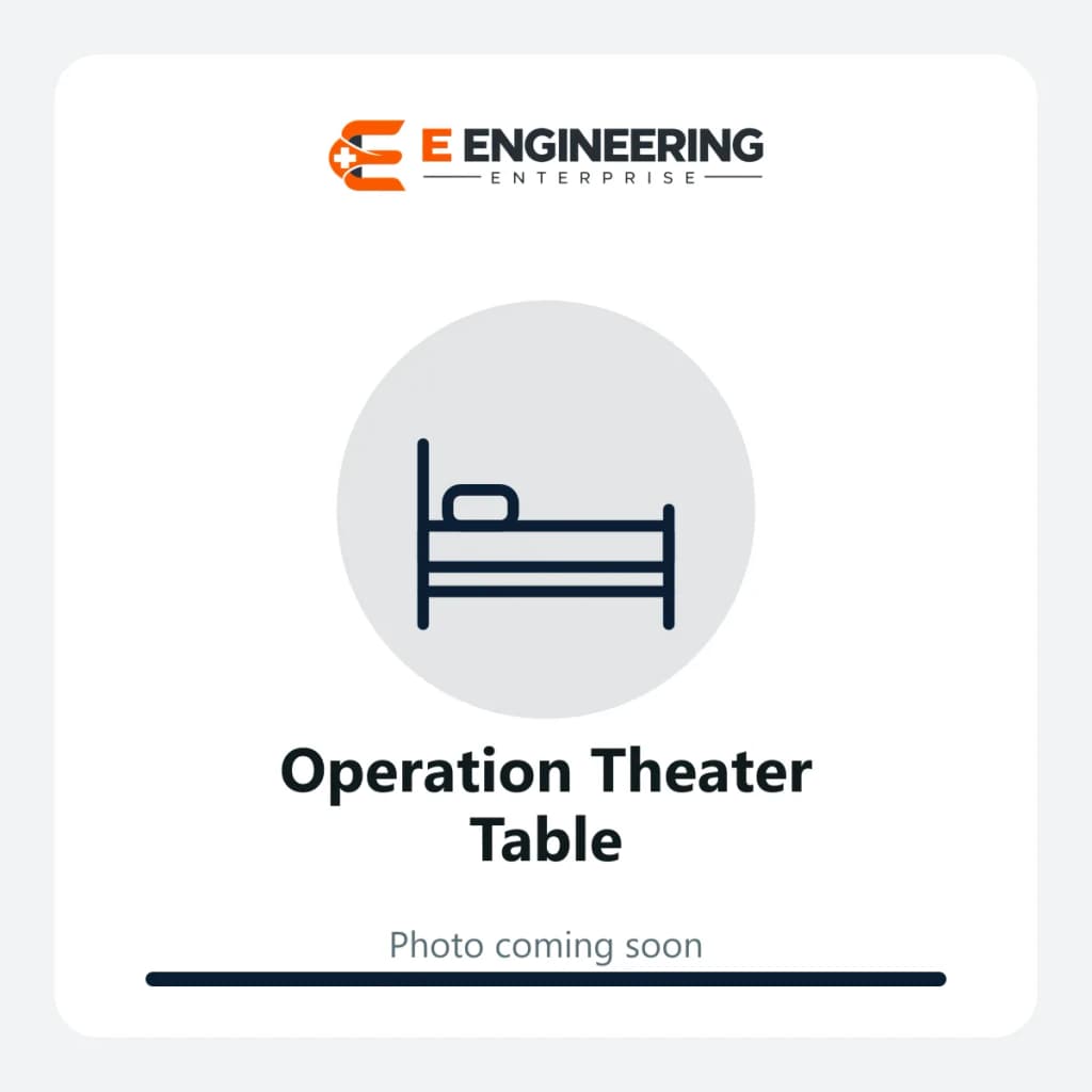 Eschmann operating table — quoted on request.