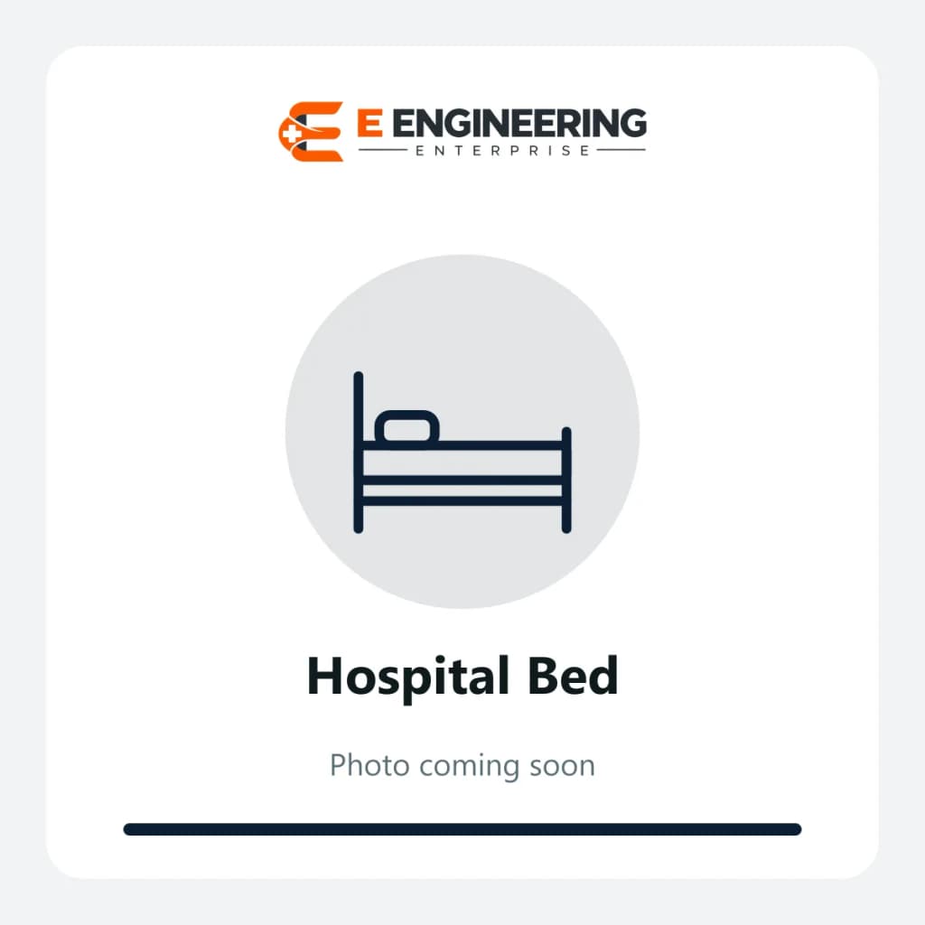 Hospital bed for inpatient wards and procedure rooms. Ask us for a quotation.