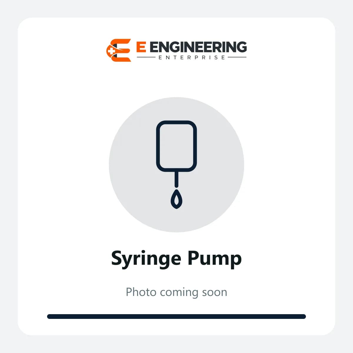 Syringe pump by Medcaptain, available to quote for hospitals and clinics.
