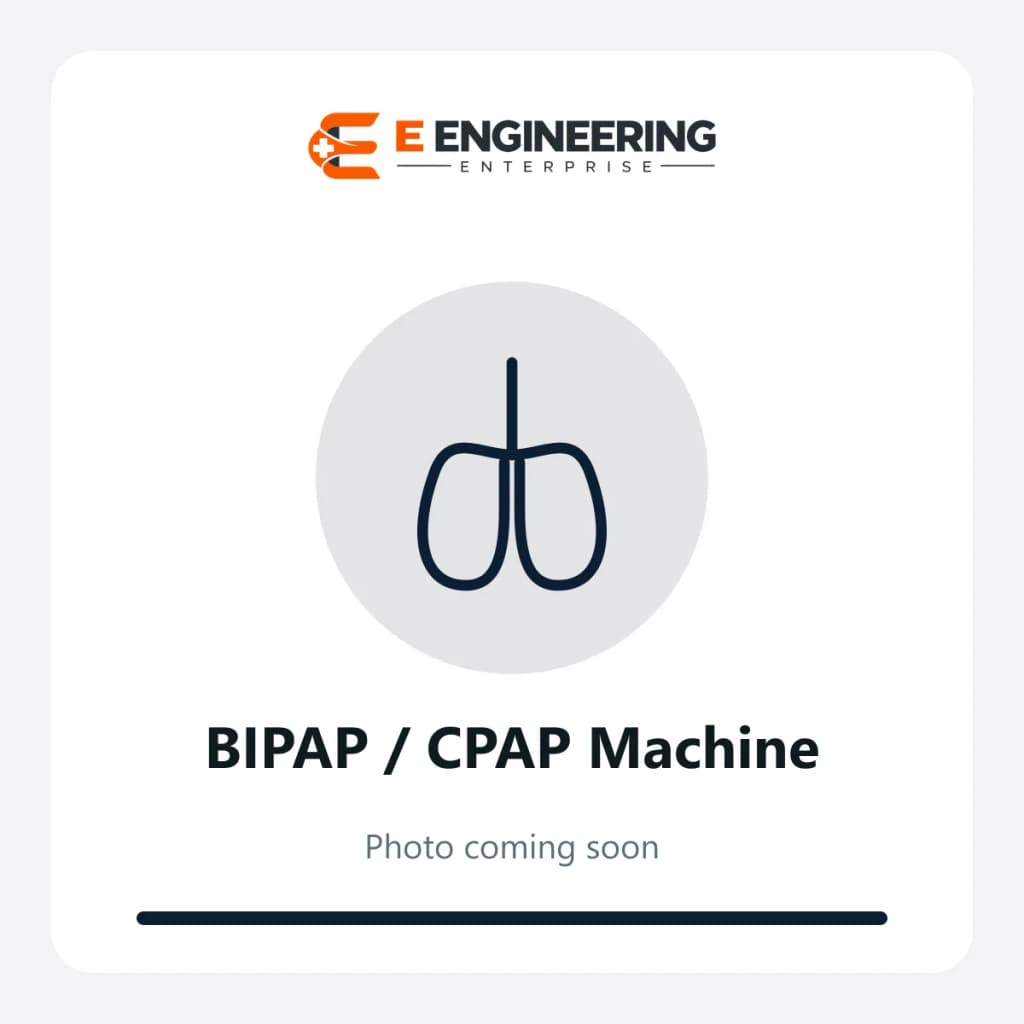 BiPAP/CPAP machine — quoted on request.