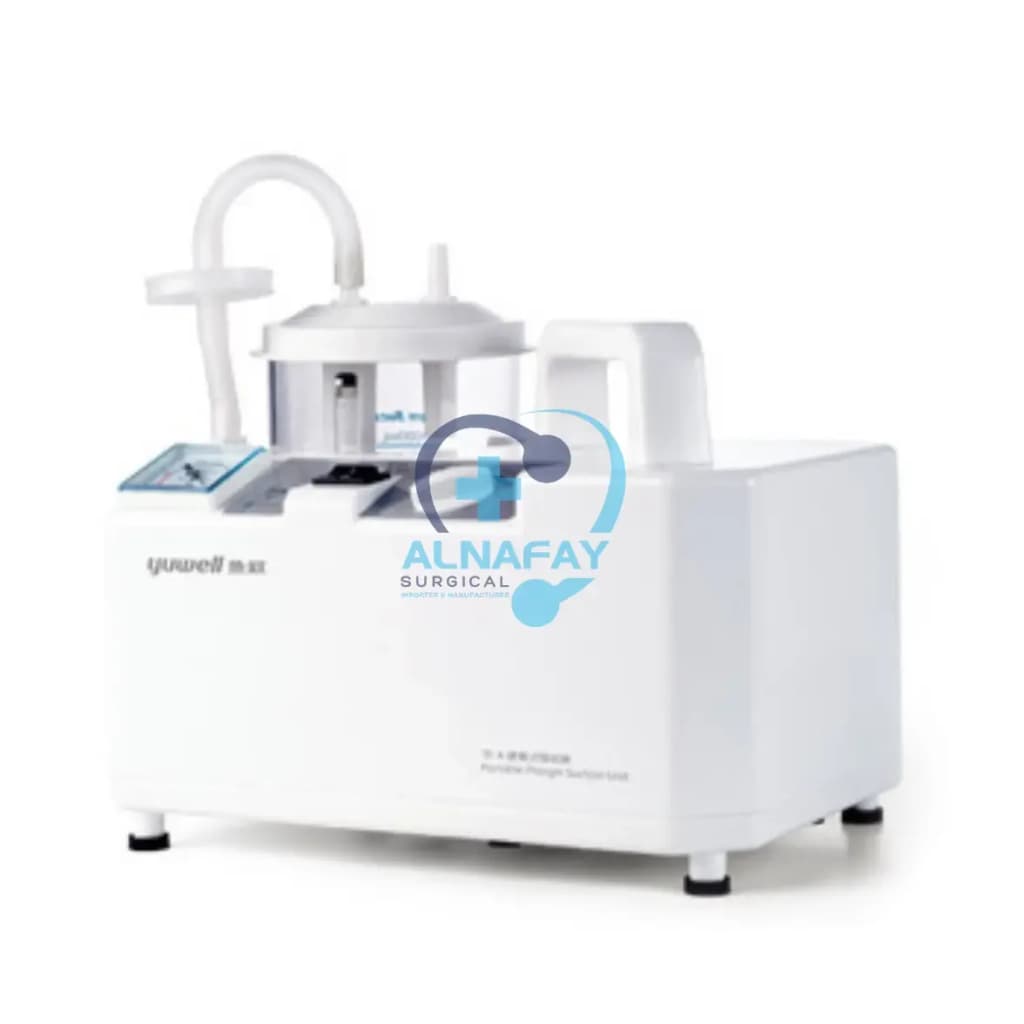 Suction machine by Yuwell, available to quote for hospitals and clinics.