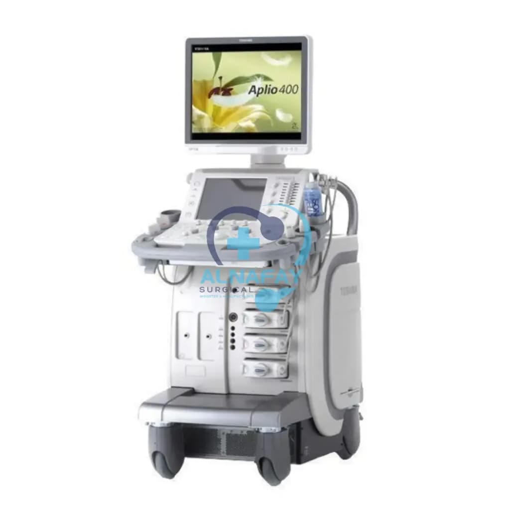 Ultrasound machine by Toshiba, available to quote for hospitals and clinics.