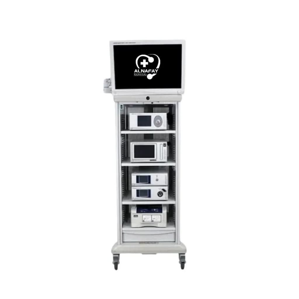 Laparoscopy tower for general and specialist surgical theatres. Ask us for a quotation.