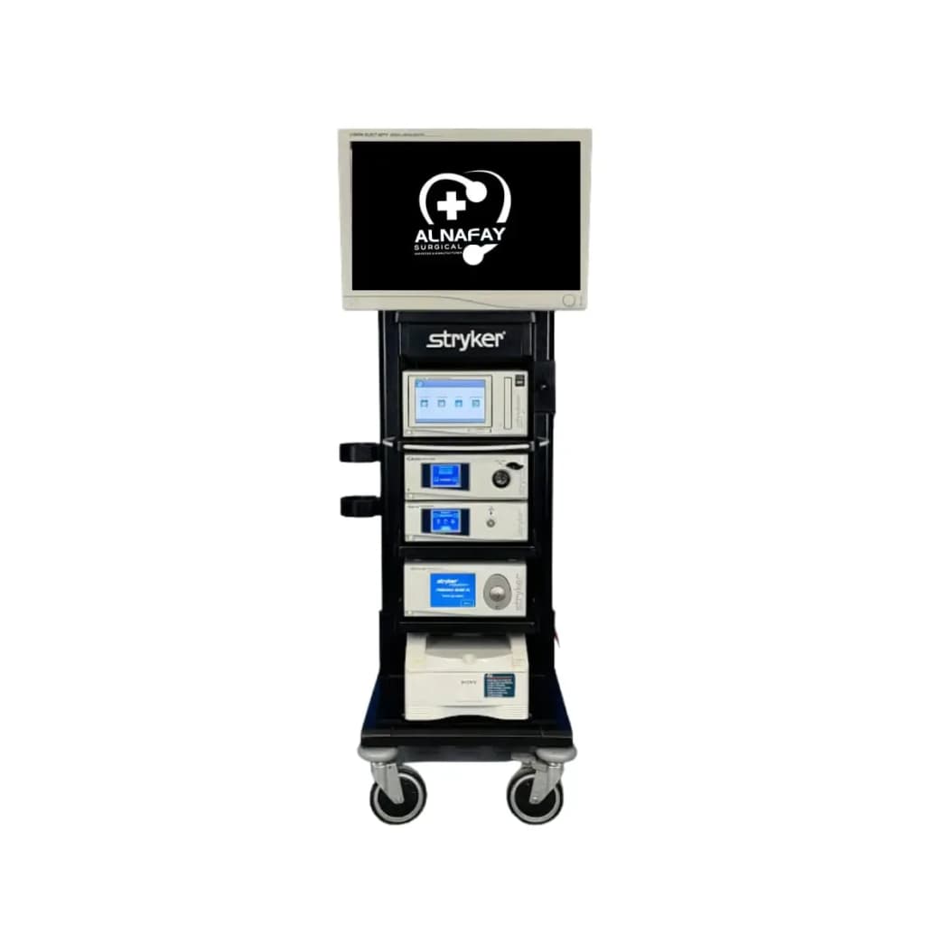 Laparoscopy tower by Stryker, available to quote for hospitals and clinics.