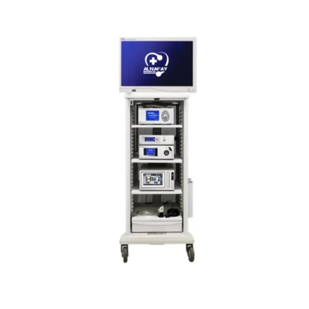 Laparoscopy tower for theatres and procedure rooms. Ask us for a quotation.