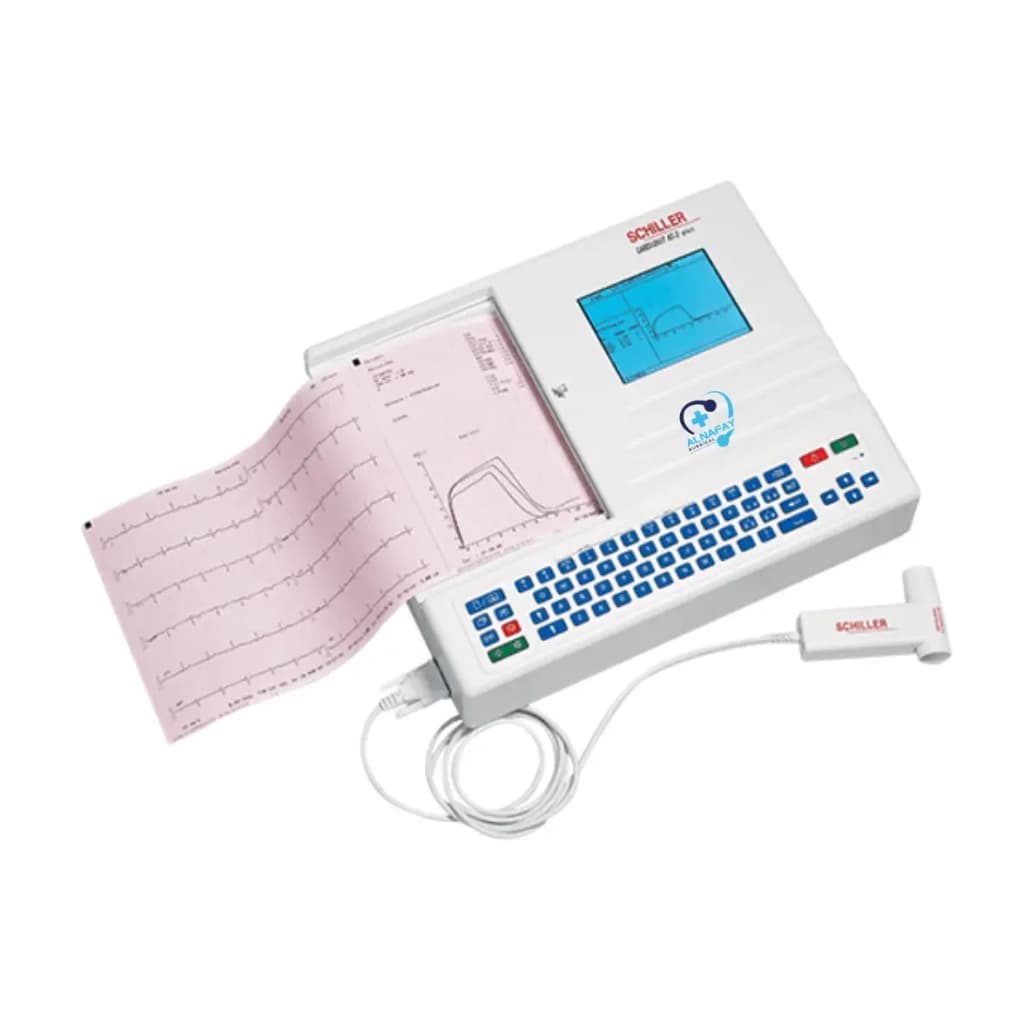 Schiller ECG machine — quoted on request.