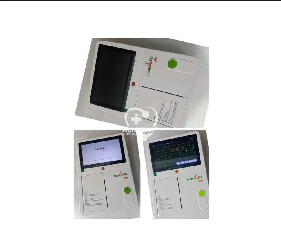 ECG machine for critical care and step-down wards. Ask us for a quotation.
