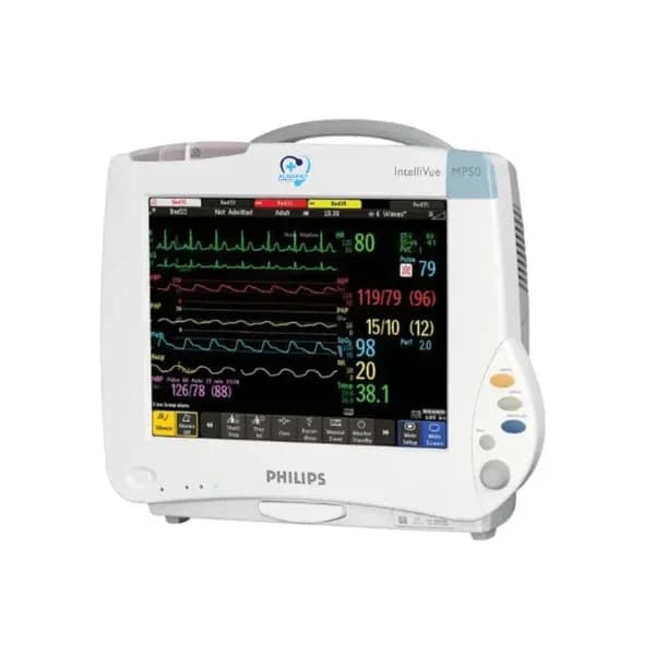 Patient monitor by Philips, available to quote for hospitals and clinics.