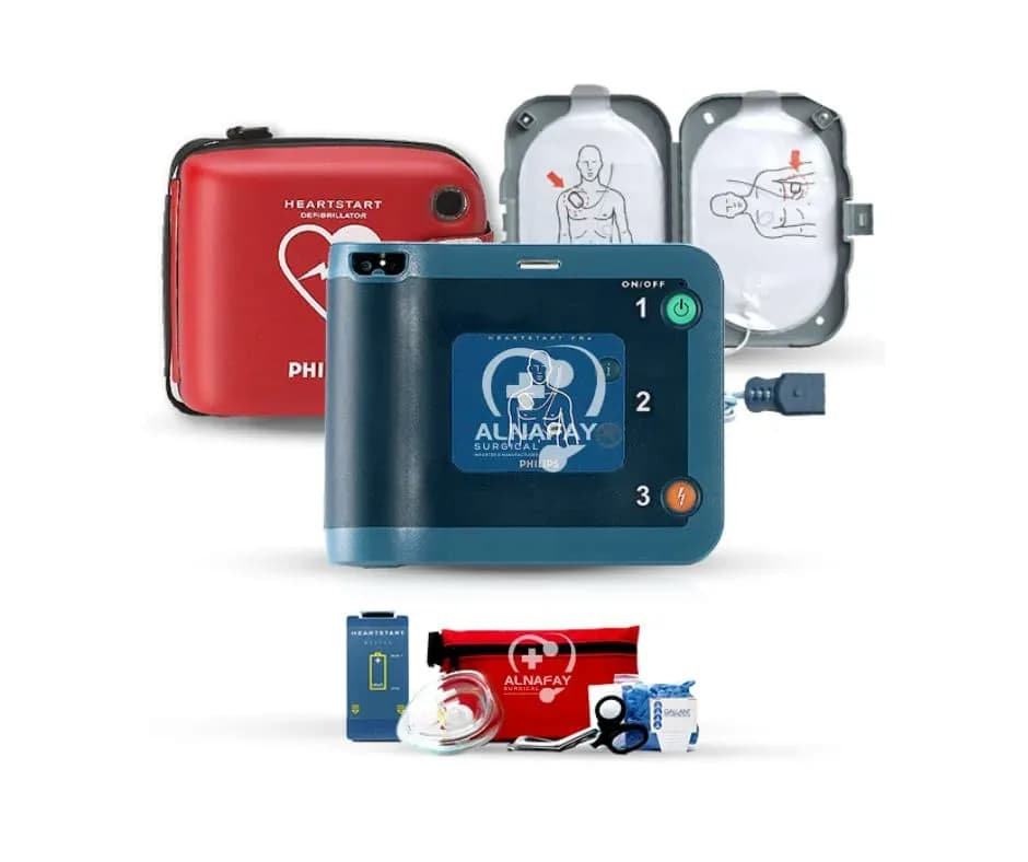 Defibrillator for ICUs, emergency rooms and clinics. Ask us for a quotation.