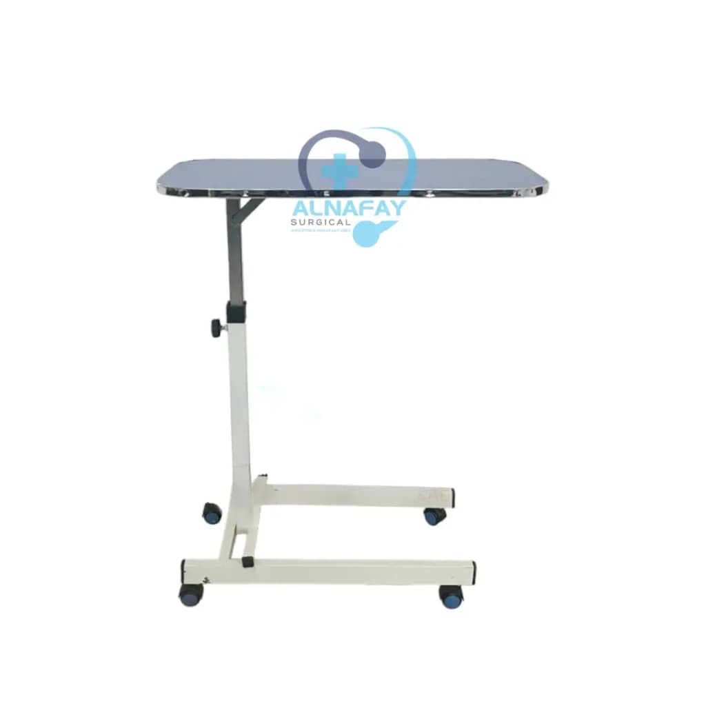 Over bed table, available to quote for hospitals and clinics.
