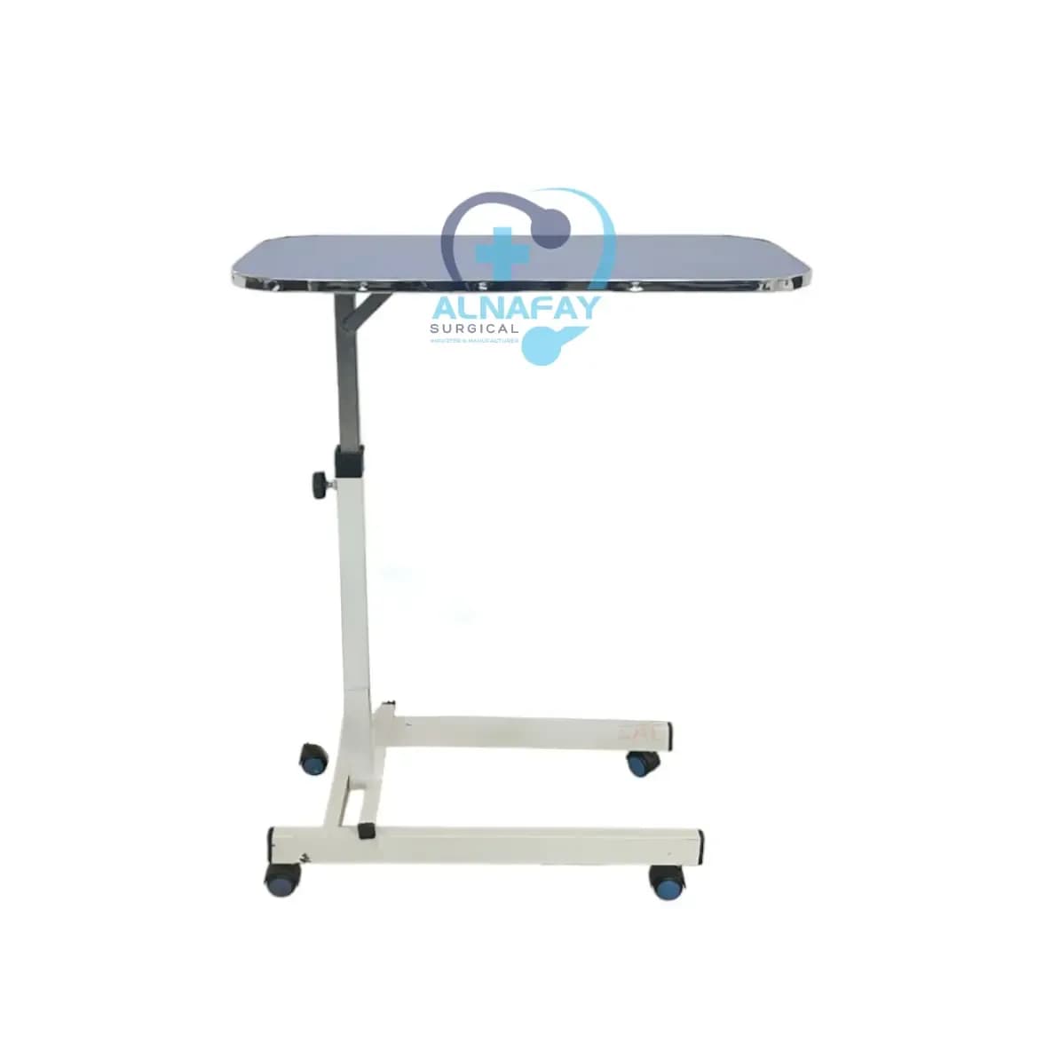 Over bed table, available to quote for hospitals and clinics.