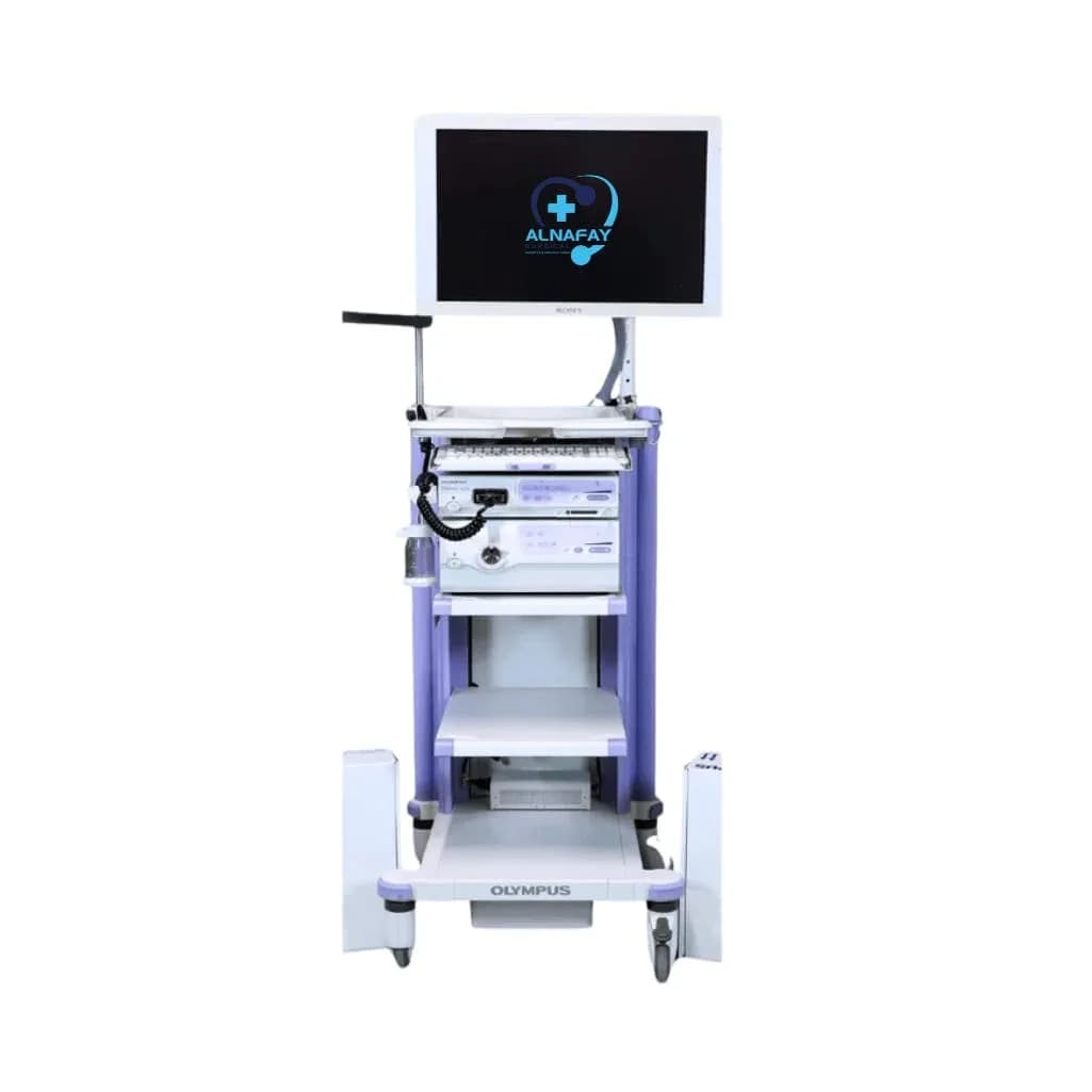 Laparoscopy tower by Olympus, available to quote for hospitals and clinics.