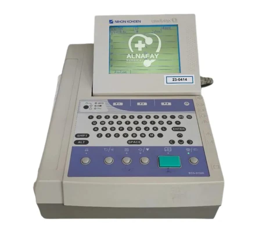 ECG machine for emergency rooms, ICUs and theatres. Ask us for a quotation.
