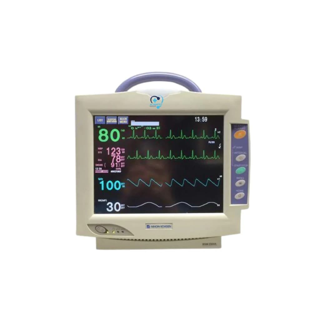 Patient monitor for ICUs, wards and recovery bays. Ask us for a quotation.