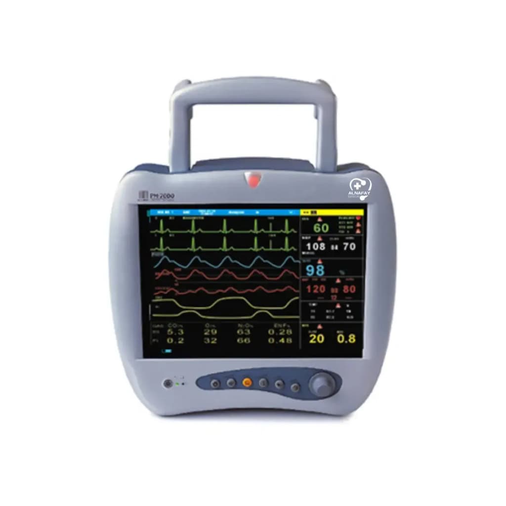 Patient monitor for critical care and step-down wards. Ask us for a quotation.