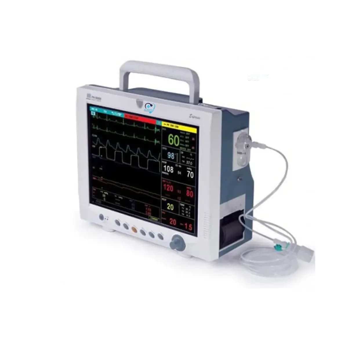 Patient monitor for ICUs, wards and recovery bays. Ask us for a quotation.