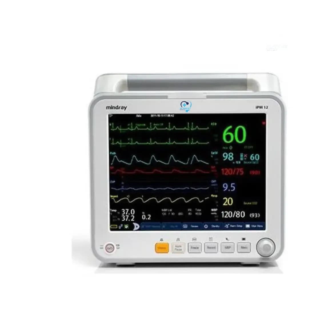 Patient monitor for critical care and step-down wards. Ask us for a quotation.