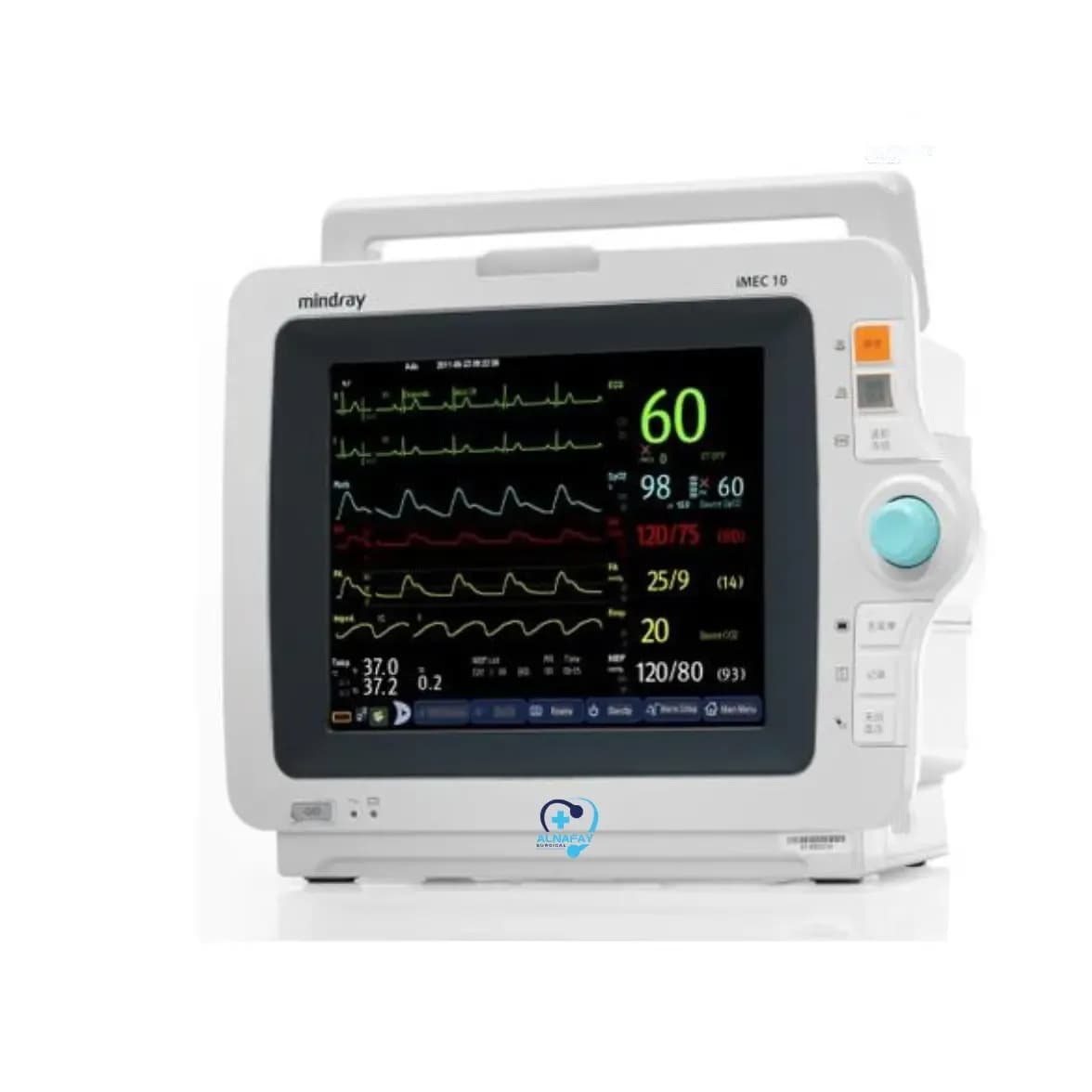 Patient monitor for ICUs, wards and recovery bays. Ask us for a quotation.