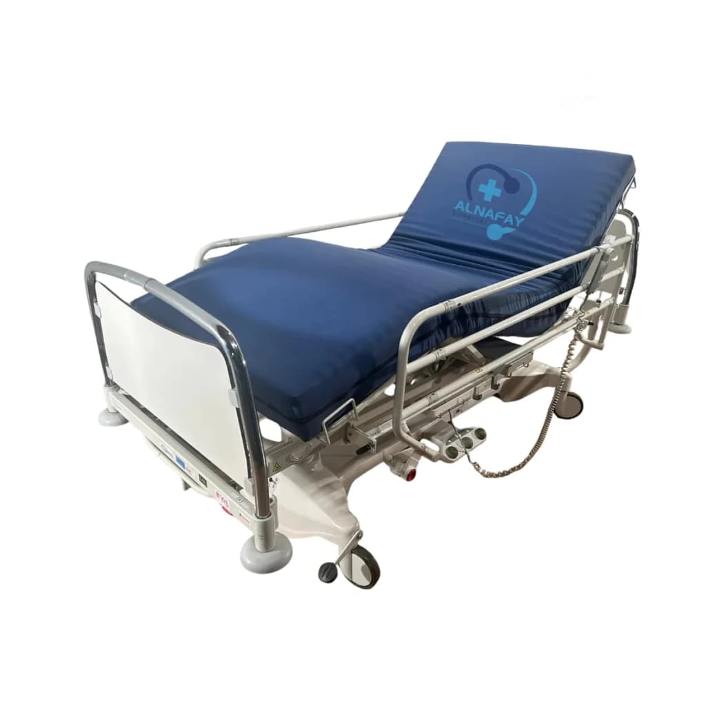 Hospital bed for wards, ICUs and theatres. Ask us for a quotation.
