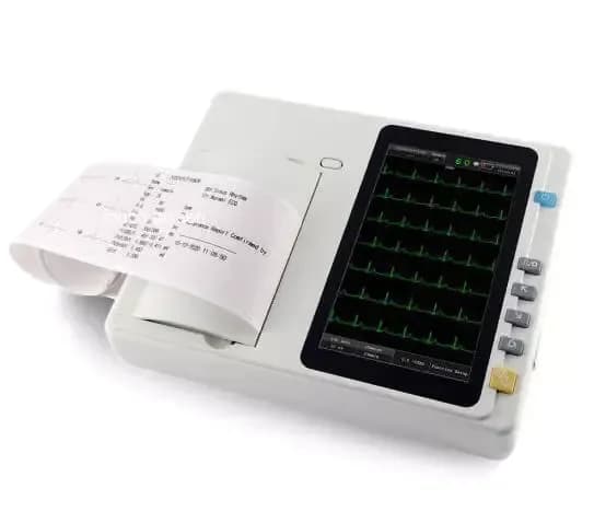 ECG machine for emergency rooms, ICUs and theatres. Ask us for a quotation.