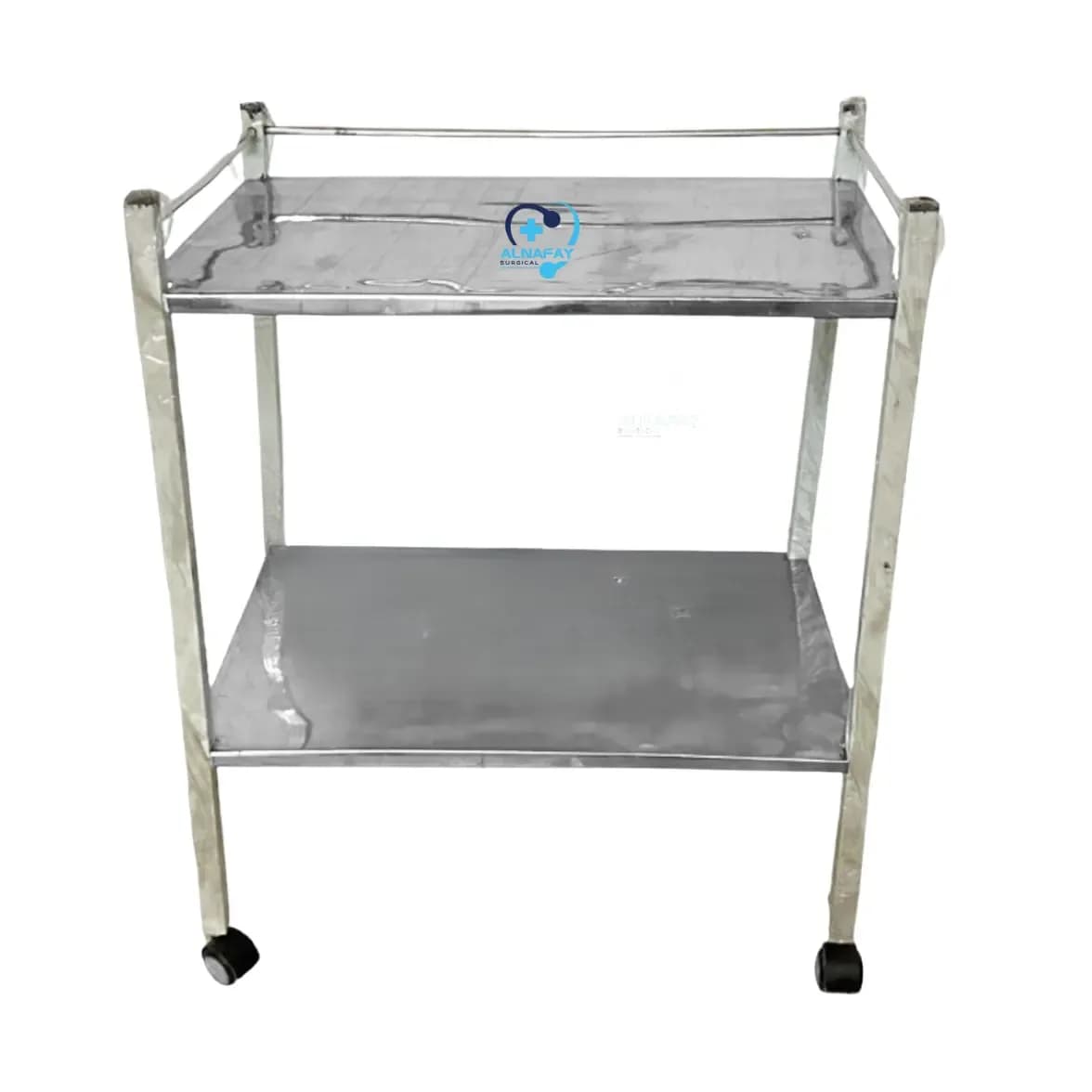 Instrument trolley for theatres, CSSDs and wards. Ask us for a quotation.