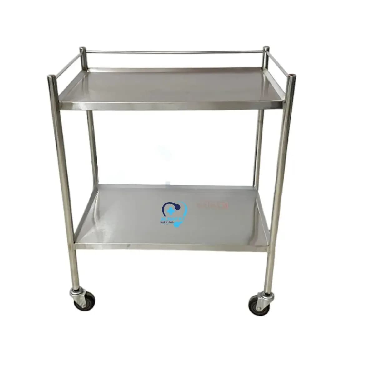 Instrument trolley for theatres, CSSDs and wards. Ask us for a quotation.