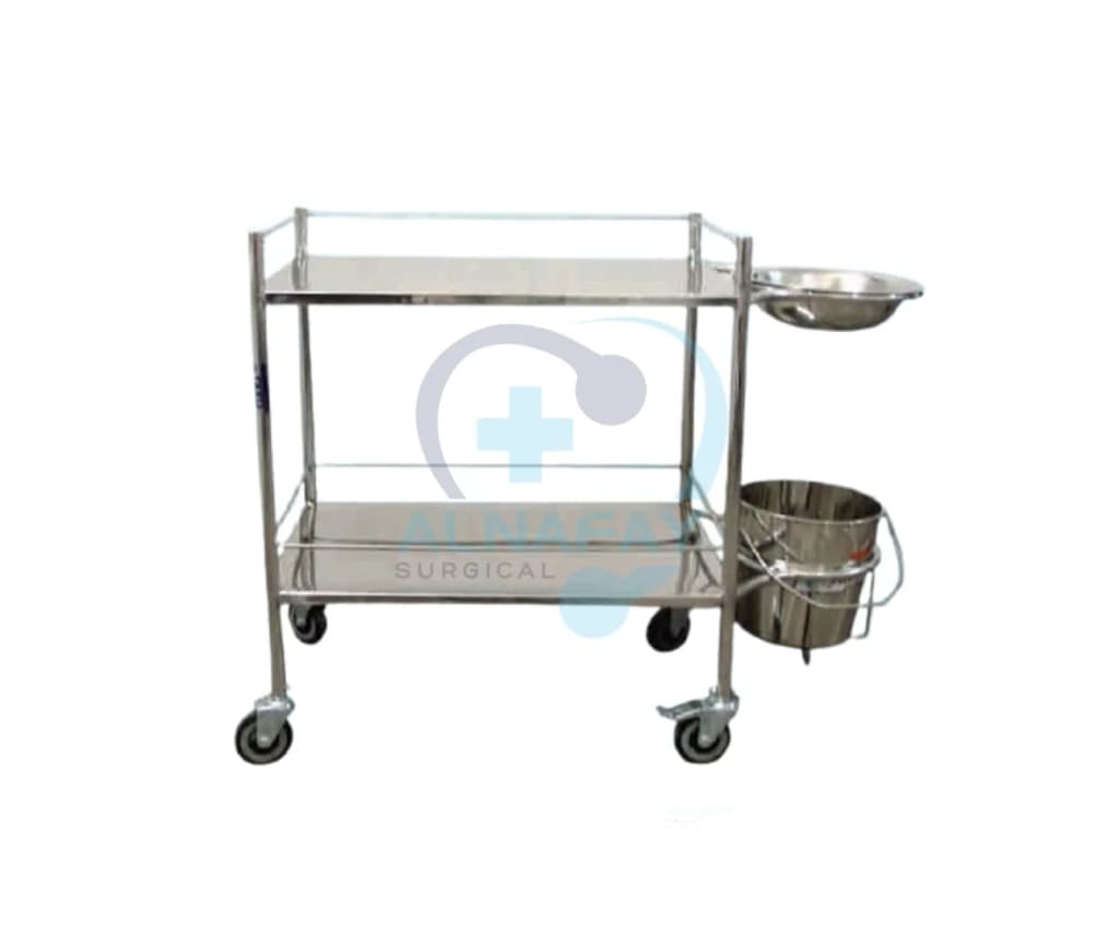 Instrument trolley, available to quote for hospitals and clinics.