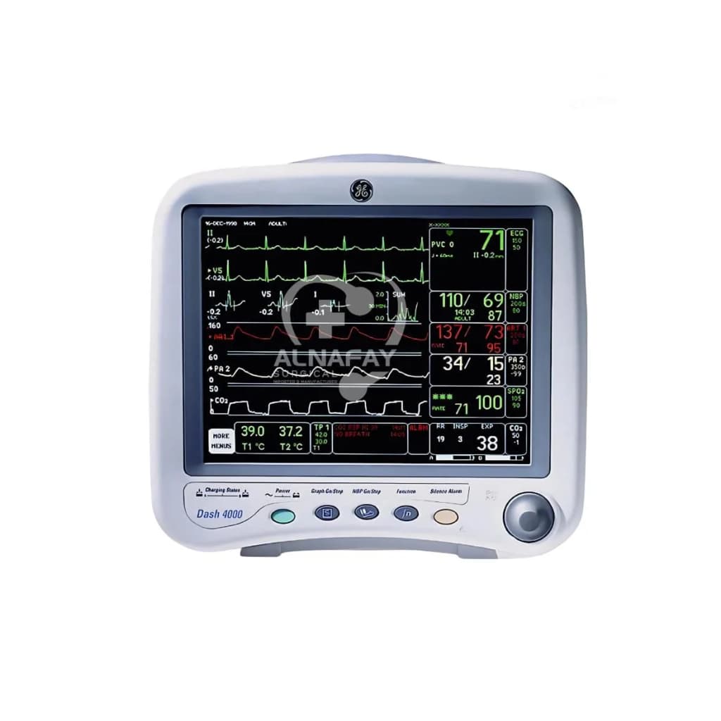 Patient monitor by GE Healthcare, available to quote for hospitals and clinics.