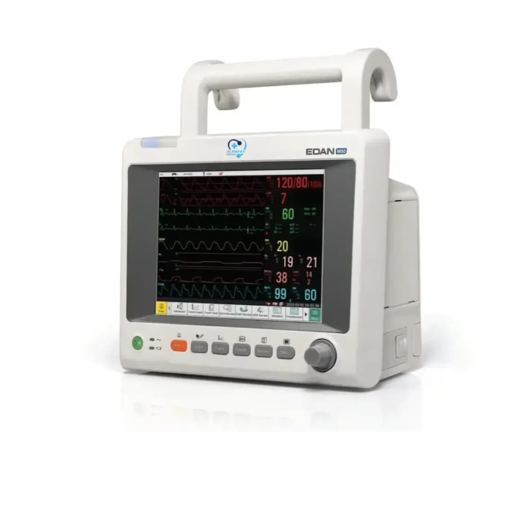 Patient monitor for emergency rooms, ICUs and theatres. Ask us for a quotation.