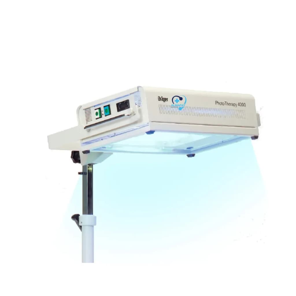 Phototherapy unit for maternity units and newborn nurseries. Ask us for a quotation.