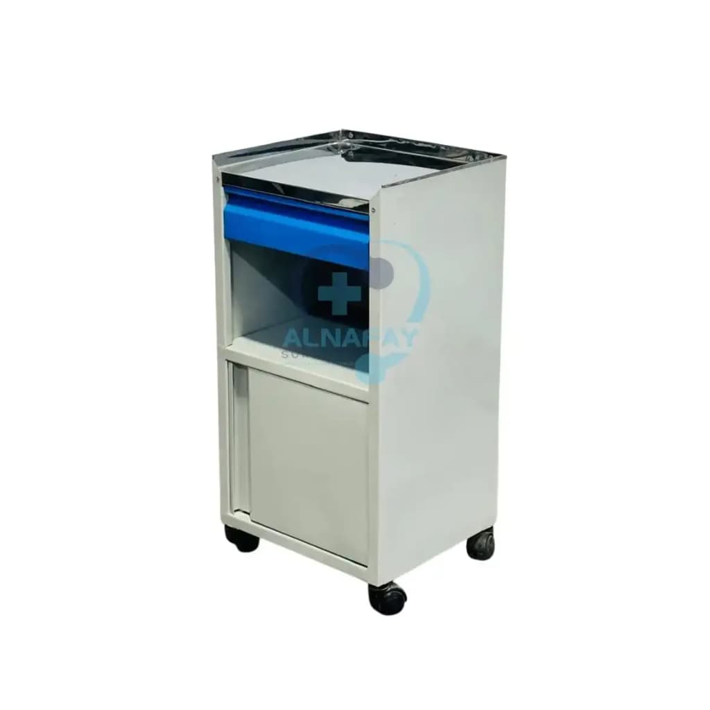 Bedside locker for theatres, CSSDs and wards. Ask us for a quotation.