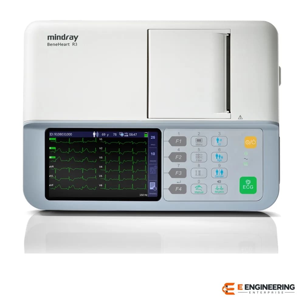 ECG machine by Mindray, available to quote for hospitals and clinics.